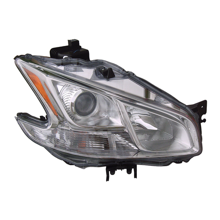 EAGLE EYES RH HEADLAMP ASSY COMPOSITE; HALOGEN; MAXIMA 09-13 DS677-B001R